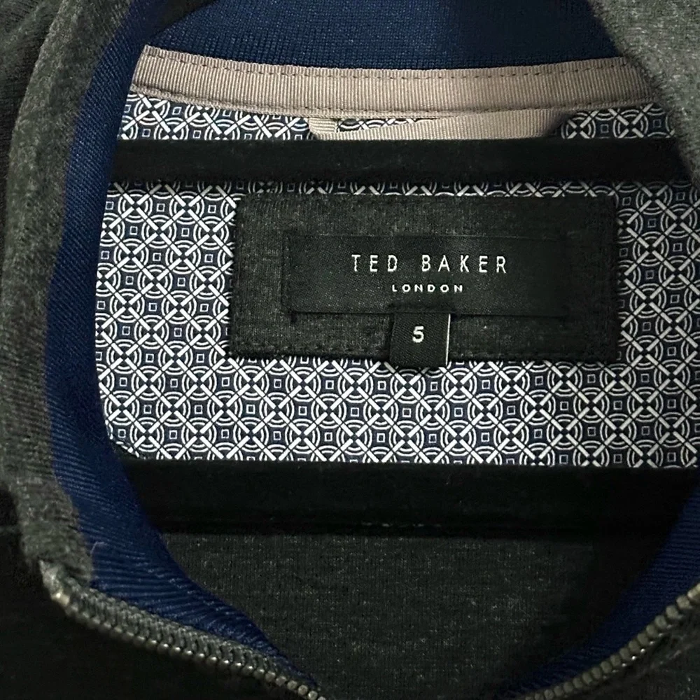 Ted Baker London Curbing Quarter Zip Pullover Sweater